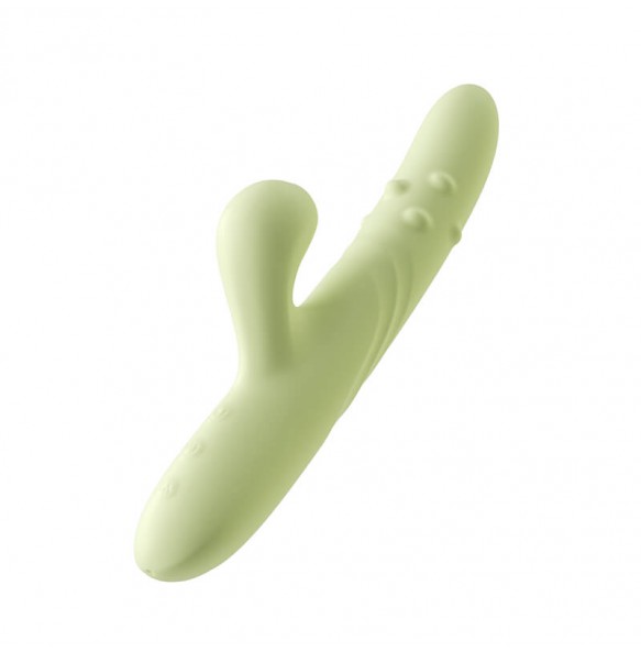 Ankni - Rotating Thrust Suction Vibrator Wand (Chargeable - Green)